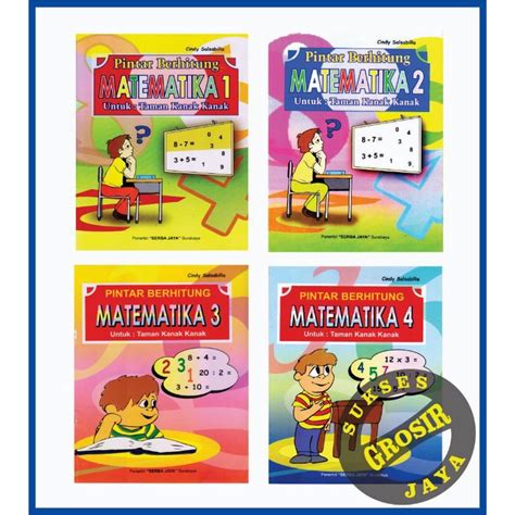 Jual Buku Paud Dan Tk Pintar Berhitung Matematika Jilid 1 2 3 And 4 Serba Jaya Shopee Indonesia