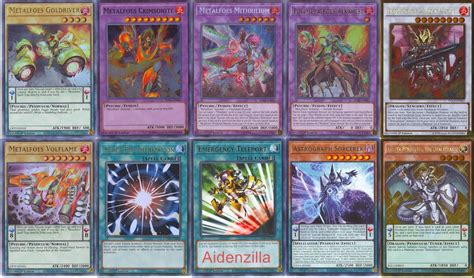 Yugioh Metalfoes Pendulum Deck Mithrilium Alkahest Dracoslayer