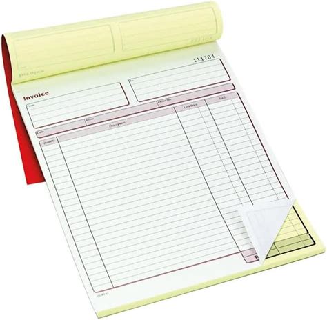 Pukka Pad Duplicate Invoice Book 214 X 273mm Amazon Co Uk