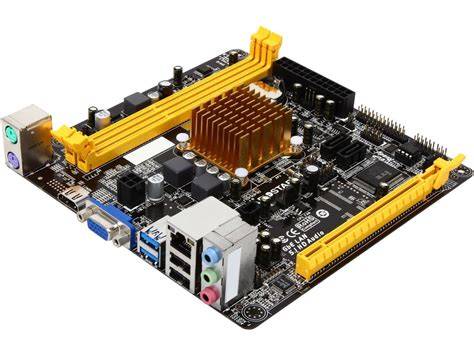 BIOSTAR A68N 2100 AMD E1 2100 Dual Core APU Mini ITX Motherboard CPU