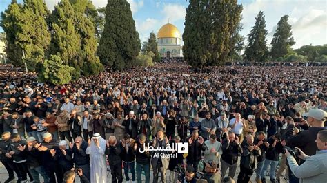 Video Eid Al Fitr Prayer In Al Aqsa Mosque Mehr News Agency