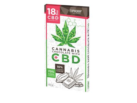 Cannabis Chocolate Dark 70 With 18mg Cbd 80g Uk