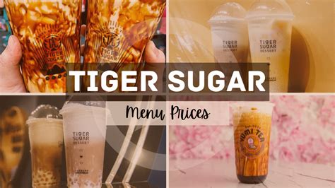 Tiger Sugar Menu Singapore And Updated Prices 2025