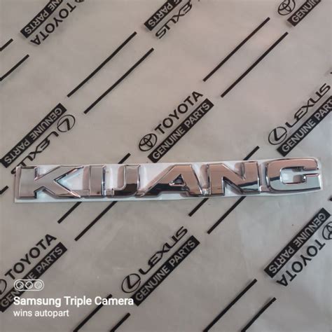 Jual Emblem Merek Tulisan Kijang Original Chrome Shopee Indonesia