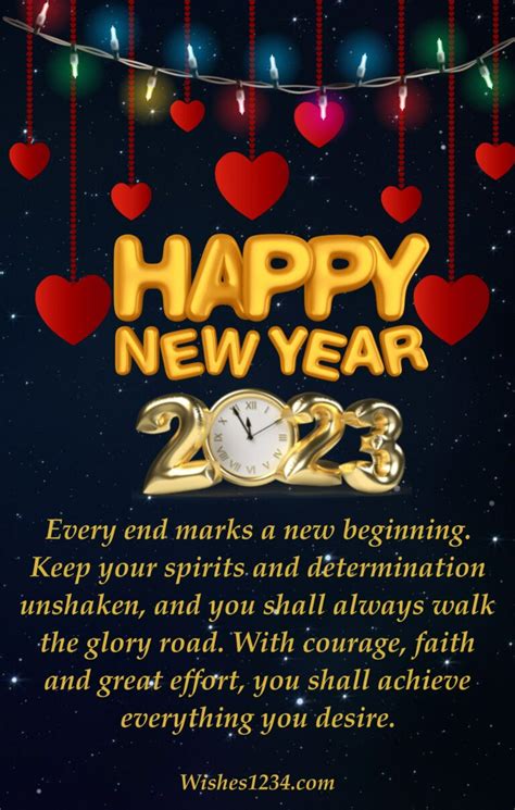 Happy new year wishes quotes messages – Artofit