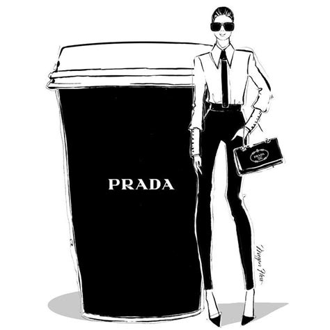 Megan Hess On Instagram Double Strength Prada Coffee Fueling My