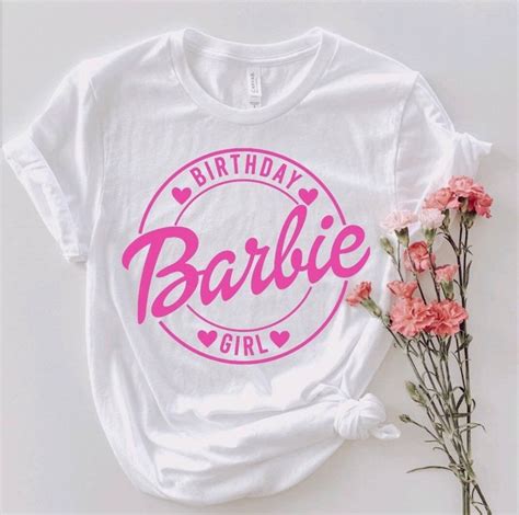 Barbie Birthday Shirt Birthday Outfit Costume Barbie Girl | Etsy