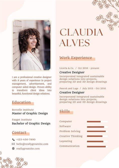 Canva Cv Design