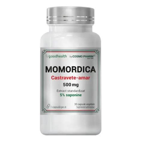 Momordica 500 Mg 30 Cps Cosmo Pharm Naturisti Ro