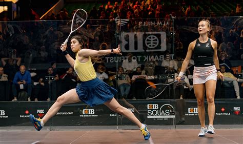 Quarter Final Nour Elsherbini V Tinne Gilis Squashtv