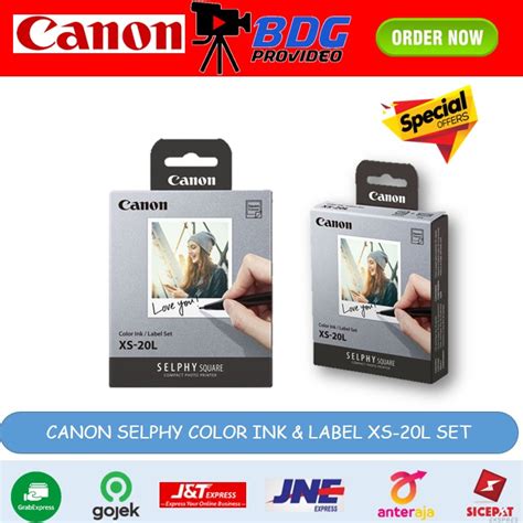 Jual Canon Selphy Color Ink Label Xs L Set Shopee Indonesia