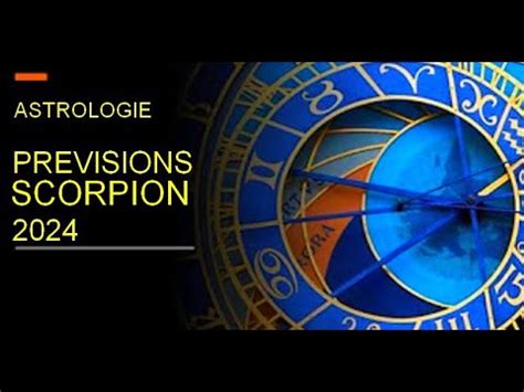 Astrologie Prévisions Scorpion 2024 YouTube