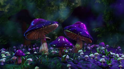 Magic Mushrooms Wallpaper