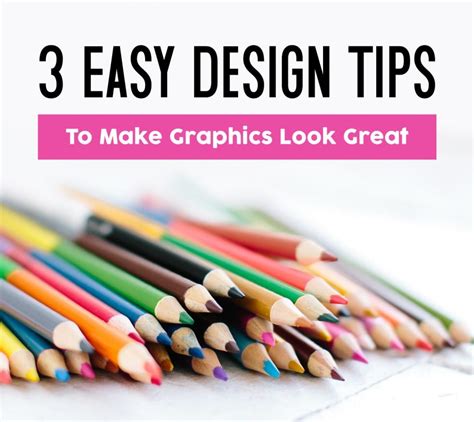 Easy Design Tips To Make Graphics Look Great Blackstone Studio