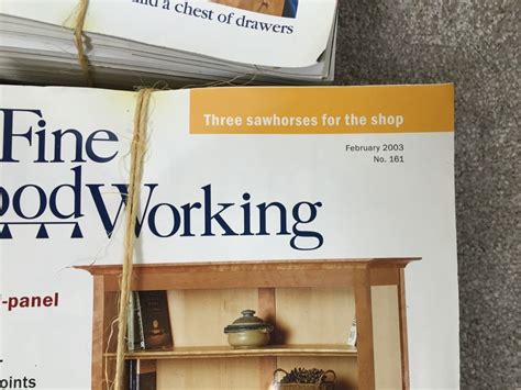 Various Woodworking Magazines