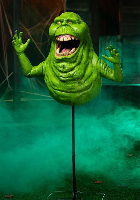 5FT Animated Ghostbusters Slimer Halloween Prop | Ghostbusters Decorations