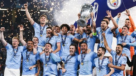 Man City Treble Winners Wallpapers Wallpaper Cave