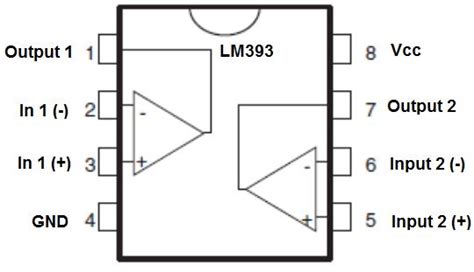 The Circuit Diagram For An Electronic Device With Two Different Types