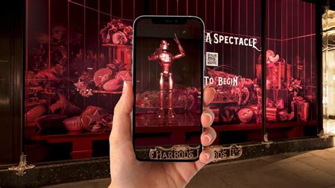 Harrods Unveils Ar Powered Christmas Window Displays Latest Retail