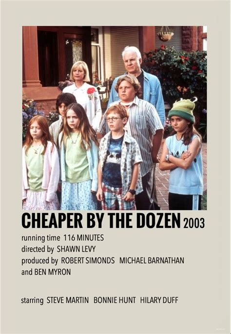 Cheaper By The Dozen Poster