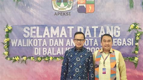 Sekda Manado Micler Lakat Hadiri Munaslub Apeksi Di Bogor Ini Pesan