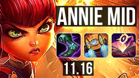 Annie Vs Fizz Mid Rank 2 Annie 20m Mastery 6 Solo Kills 800