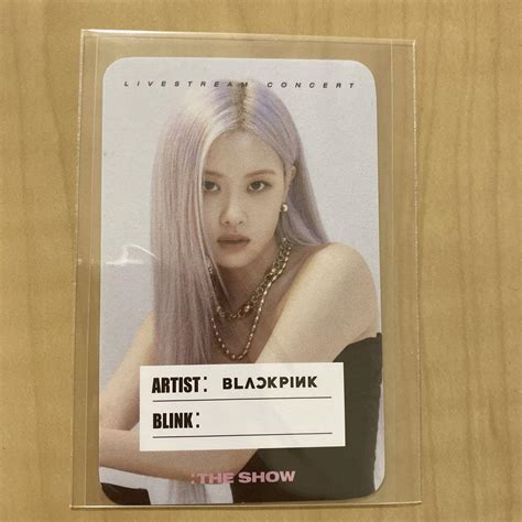 女性に人気！ Blackpink RosÉ Rose Universal Music トレカ Asakusa Sub Jp