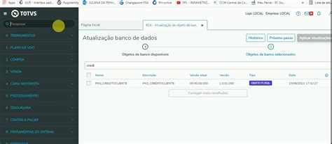 WINT O Que Fazer Quando Aparecer A Mensagem PKG CREDITOCLIENTE