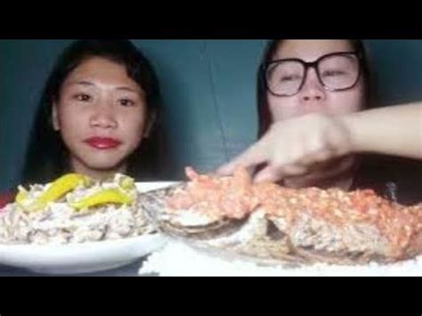 MUKBANG GINATAAN SAGING PUSO TULINGAN Spicy PRITO WITH YouTube