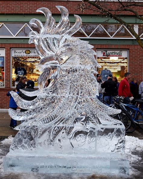 Ice Sculptures - First Night State College