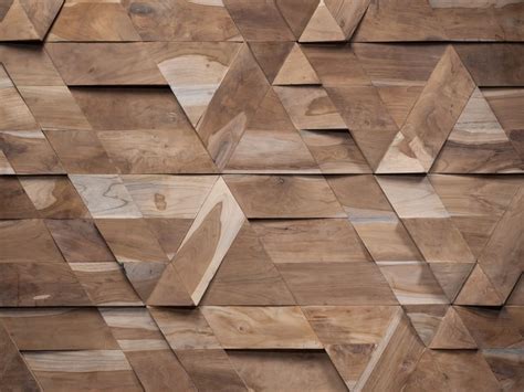 Wooden 3D Wall Cladding JAZZ By Wonderwall Studios