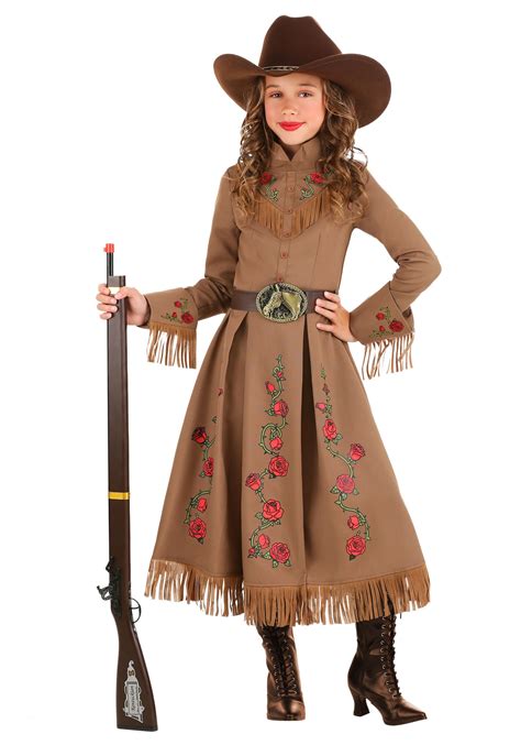 Annie Oakley Girl's Cowgirl Costume | Historical Costumes