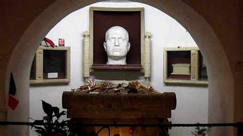 Mussolini Crypt Predappio Forl Cesena Emilia Romagna Italy Europe