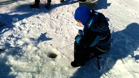 Ice Fishing Quebec City 15 Feb 2016 Youtube