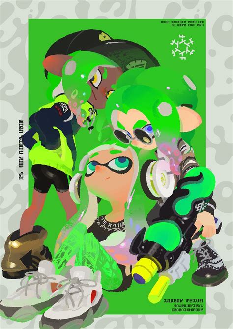 Splatoon（スプラトゥーン） Splatoonjp On X Splatoon Splatoon 2 Art Artwork