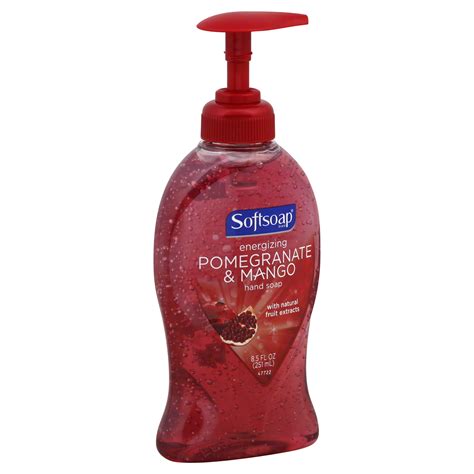 Softsoap Hand Soap Energizing Pomegranate And Mango 8 5 Fl Oz 251 Ml Beauty Bath And Body