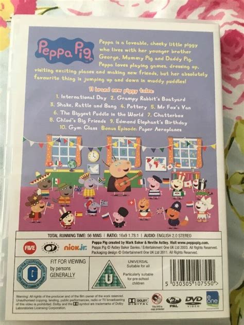 Peppa Pig Vol 15 International Day DVD 2011 5030305107550 EBay