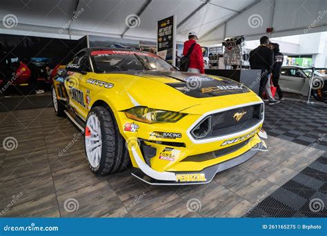 Ford Mustang During Sema Show At Las Vegas Convention Center Editorial