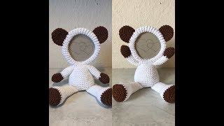 Tuto Nounours Porte Photo Au Crochet Doovi