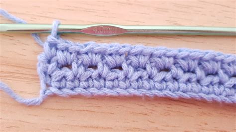 How To Crochet The Sieve Stitch Hand Crafts Ideas