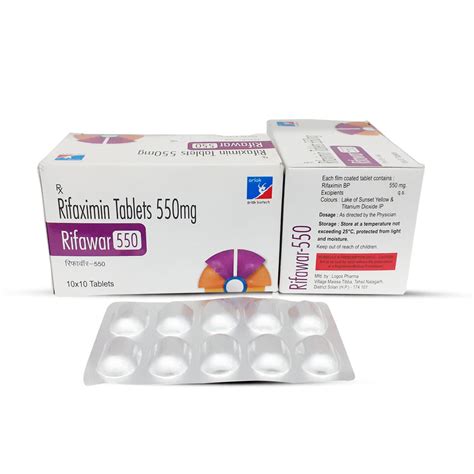 RIFAWAR 550 Tablets ARLAK BIOTECH PVT LTD