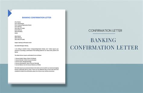 Bank Details Confirmation Letter Template Infoupdate Org