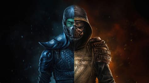 2560x1440 Subzero And Scorpion Mortal Kombat Movie Art 1440p Resolution