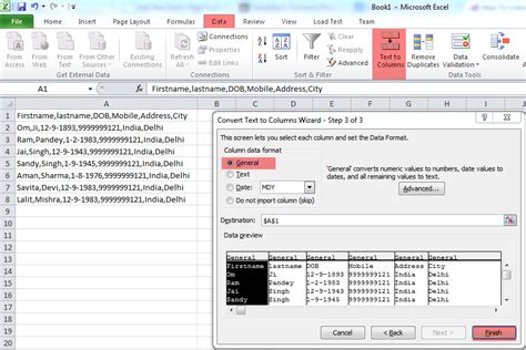 How To Convert Delimited File Into Excel File Delimited File Convert