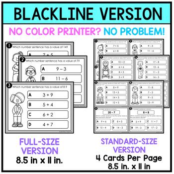 Teks A Addition And Subtraction Facts Task Cards By All Star Teacher