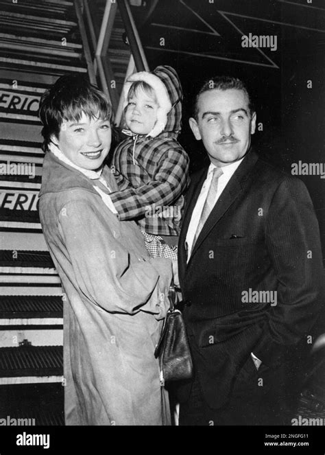 Actress Shirley MacLaine, her husband, producer Steve Parker, and their ...