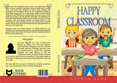 Children Book cover Design - Happy Classroom