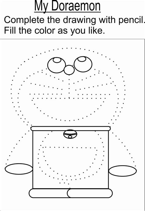 Doraemon coloring page printable for kids