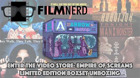 Enter The Video Store Empire Of Screams Blu Ray Boxset Unboxing