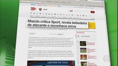 Globo Esporte PE Mazola Júnior critica diretoria do Sport Globoplay